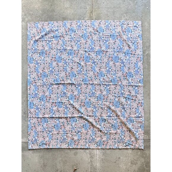 KATE SPADE Daisy Garden Floral Print Cotton Poly Twill Shower Curtain - Picture 3 of 11